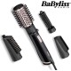 Babyliss ionic Hair Styler Rotating Brush - 4 Attachments and Bag Black – 1000 Watts – AS200E – International Warranty – Packaging May Vary