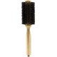 Combs - 6 Sizes Barber Salon Wood Handle Bristles Round Brush Removable Tail Professional Hairdressing Hair Brush Hair Round Comb (NO.18)