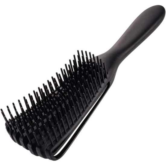 Defemim Detangling Brush for Blue Natural Hair and Curly Hair,Soft Detangling Comb Detangler Hair Brush for African American 3c/4b/4c Hair,Afro hair,Thick Hair,Wavy Hair or Fine Hair,Wet&Dry (Blue)