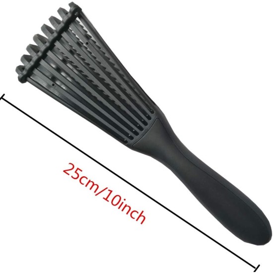 Defemim Detangling Brush for Blue Natural Hair and Curly Hair,Soft Detangling Comb Detangler Hair Brush for African American 3c/4b/4c Hair,Afro hair,Thick Hair,Wavy Hair or Fine Hair,Wet&Dry (Blue)