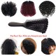 Defemim Detangling Brush for Blue Natural Hair and Curly Hair,Soft Detangling Comb Detangler Hair Brush for African American 3c/4b/4c Hair,Afro hair,Thick Hair,Wavy Hair or Fine Hair,Wet&Dry (Blue)