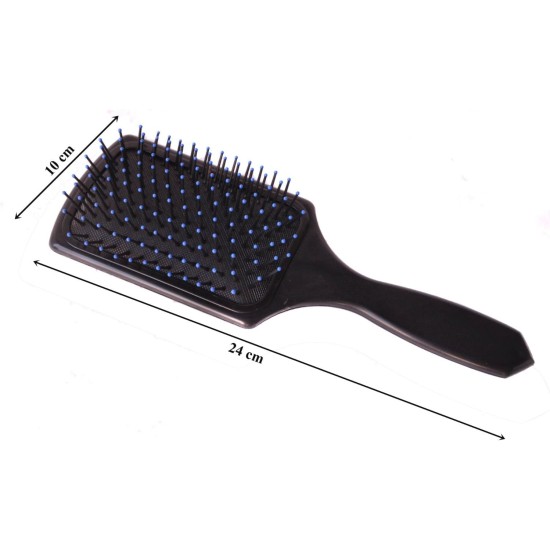 FOK Rectangular Cushion Paddle Hair Brush