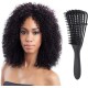 Hair Detangler Brush Natural Wet Detangling Brush for Kinky Curly Hair, Black