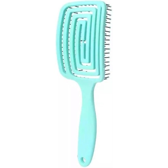 Hollow Out Hair Brush Scalp Massage Combs Hair Styling Detangler Fast Blow Drying Detangling Tool Wet Dry Curly Hair