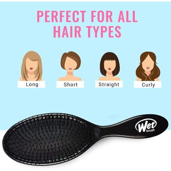 WET BRUSH POP AND GO DETANGLER PURPLE NO.48202 WET BRUSH POP AND GO DETANGLER PURPLE NO.48202