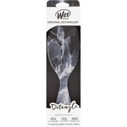 Wet Brush Original Detangler Brush - Metallic Marble, Onyx - All Hair Types - Ultra-Soft IntelliFlex Bristles Glide Through Tangles with Ease - Pain-Free Comb for Men, Women, Boys and Girls
