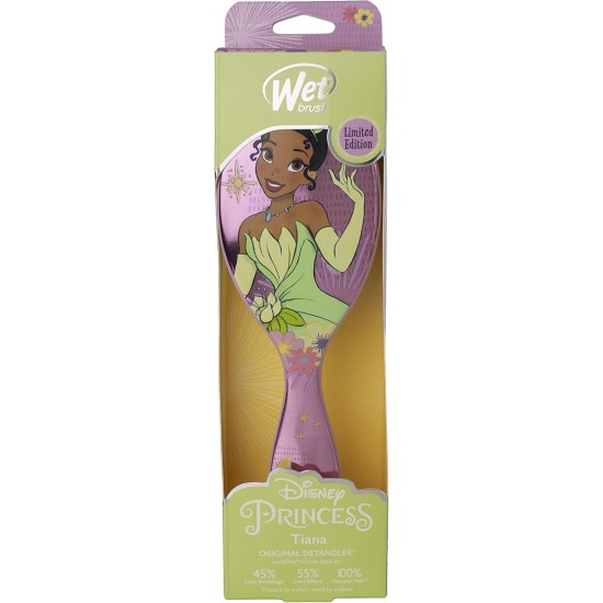 Wet Brush Original Princess Guiding Spirit Detangling Brush - Disney's Frozen 2, Sisters - All Hair Types - Ultra-Soft IntelliFlex Bristles Glide Through Tangles with Ease - Protects Against Split End