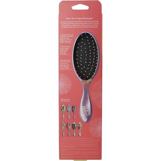 Wet Brush Original Princess Guiding Spirit Detangling Brush - Disney's Frozen 2, Sisters - All Hair Types - Ultra-Soft IntelliFlex Bristles Glide Through Tangles with Ease - Protects Against Split End