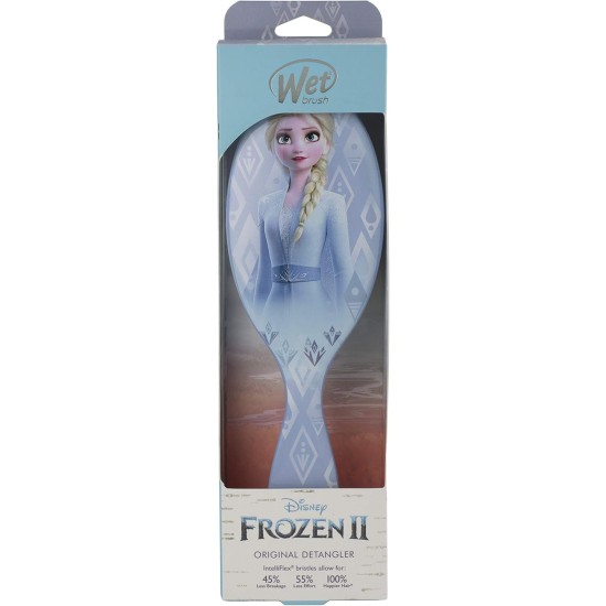 Wet Brush Original Princess Guiding Spirit Detangling Brush - Disney's Frozen 2, Sisters - All Hair Types - Ultra-Soft IntelliFlex Bristles Glide Through Tangles with Ease - Protects Against Split End