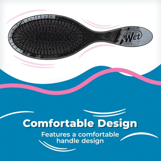 Wet Brush Original Princess Guiding Spirit Detangling Brush - Disney's Frozen 2, Sisters - All Hair Types - Ultra-Soft IntelliFlex Bristles Glide Through Tangles with Ease - Protects Against Split End