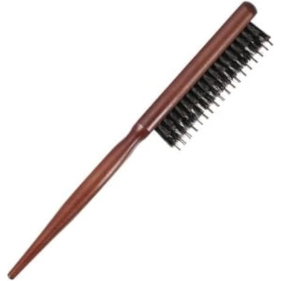 Wooden Handle Hair Brush for Styling, Anti-Shedding, Nylon Hair Comb with Bristles Helps Hold Hair Without Added Cream or Gel Wooden Handle Hair Brush for Styling, Anti-Shedding, Nylon Hair Comb with Bristles Helps Hold Hair Without Added Cream or Gel
