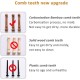 YUC Paddle brush, hair brush, Made of pure natural bamboo, no paint coating, massage the scalp while combing hair to promote blood circulation, prevent static electricity (1pcs) YUC Paddle brush, hair brush, Made of pure natural bamboo, no paint coating, massage the scalp while combing hair to promote blood circulation, prevent static electricity (1pcs)