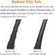 YUC Paddle brush, hair brush, Made of pure natural bamboo, no paint coating, massage the scalp while combing hair to promote blood circulation, prevent static electricity (1pcs) YUC Paddle brush, hair brush, Made of pure natural bamboo, no paint coating, massage the scalp while combing hair to promote blood circulation, prevent static electricity (1pcs)