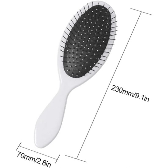 china Air Cushion Sliding Durable Comb Wet And Dry Oval Air Painless And Healthy Cushion Comb Super Soft Bristles hair brush.