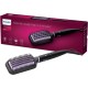 Heated straightening brush