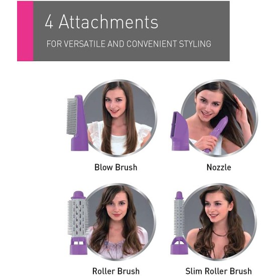 Panasonic EH-KA42 Hair Styler 4 in 1 – Purple – Made in Thailand – International Warranty Panasonic EH-KA42 Hair Styler 4 in 1 – Purple – Made in Thailand – International Warranty
