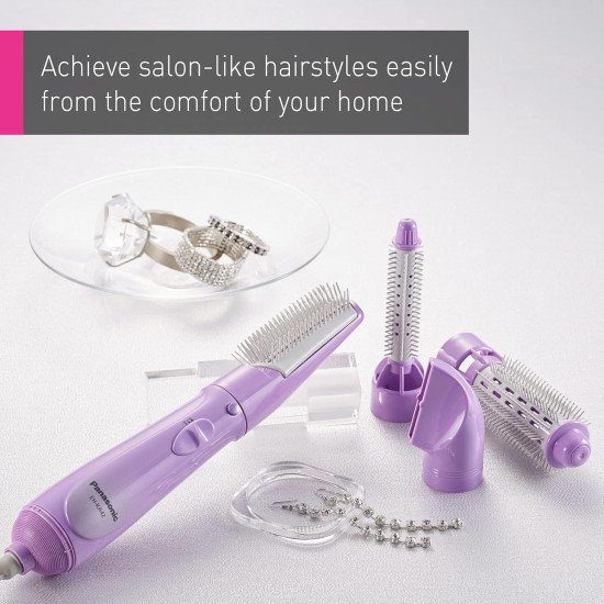 Panasonic EH-KA42 Hair Styler 4 in 1 – Purple – Made in Thailand – International Warranty Panasonic EH-KA42 Hair Styler 4 in 1 – Purple – Made in Thailand – International Warranty