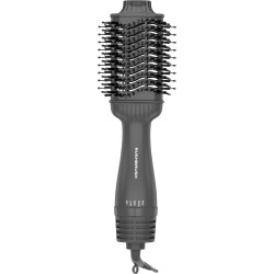 Rush Brush V3 Pro Black Ion Technology Wide Oval Design 1400W 360° Airflow | 5 Year Warranty | Black