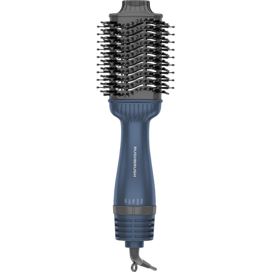 Rush Brush V3 Pro Black Ion Technology Wide Oval Design 1400W 360° Airflow | 5 Year Warranty | Black Rush Brush V3 Pro Black Ion Technology Wide Oval Design 1400W 360° Airflow | 5 Year Warranty | Black