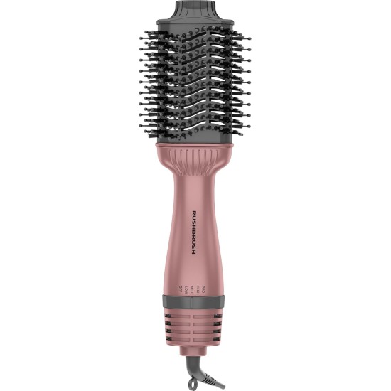 Rush Brush V3 Pro Black Ion Technology Wide Oval Design 1400W 360° Airflow | 5 Year Warranty | Black Rush Brush V3 Pro Black Ion Technology Wide Oval Design 1400W 360° Airflow | 5 Year Warranty | Black