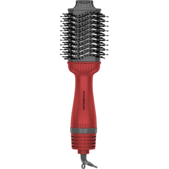 Rush Brush V3 Pro Black Ion Technology Wide Oval Design 1400W 360° Airflow | 5 Year Warranty | Black Rush Brush V3 Pro Black Ion Technology Wide Oval Design 1400W 360° Airflow | 5 Year Warranty | Black