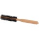 COOLBABY Wooden Mini Round Hair Roller Comb