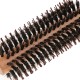 COOLBABY Wooden Mini Round Hair Roller Comb