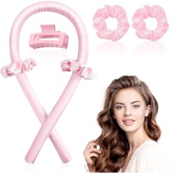 Heatless Curlers Headband No Heat Hair curler Rod For sleeping Overnight curls headband Heatless Curls Roller Heatless Hair curlers Set No Heat Curls heat free Wave Hair Curlers for Long Medium Hair