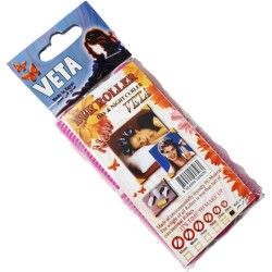 Sponge Hair Rollers - VETA EGYPT - 6 Pcs - Pink - Size (20mm)
