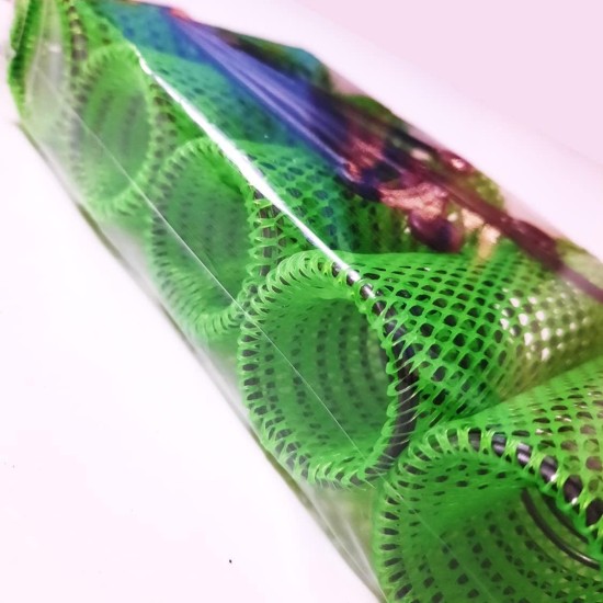 Wire Mesh Hair Rollers - VETA EGYPT - 6Pcs - Red - Size (125) Wire Mesh Hair Rollers - VETA EGYPT - 6Pcs - Red - Size (125)