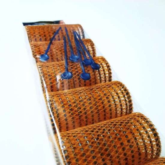 Wire Mesh Hair Rollers - VETA EGYPT - 6Pcs - Red - Size (125) Wire Mesh Hair Rollers - VETA EGYPT - 6Pcs - Red - Size (125)