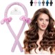Yeelen Heatless Hair Curling Rod Headband for Long Hair, No Heat Hair Curler Rollers Set can Sleep in Overnight, Satin Curl Ribbon Hair Wrap with Scrunchie and Hair Clips to Get Natural Waves Pink Yeelen Heatless Hair Curling Rod Headband for Long Hair, No Heat Hair Curler Rollers Set can Sleep in Overnight, Satin Curl Ribbon Hair Wrap with Scrunchie and Hair Clips to Get Natural Waves Pink