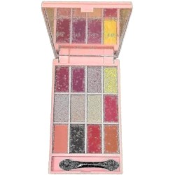 Eyeshadow palette of 12 colors from mn in their beautiful colors