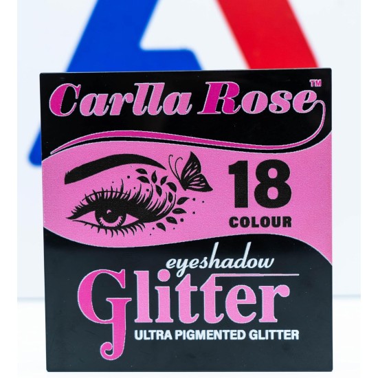 Glitter Eyeshadow Palette Ultra Pigmented - 18 Color Glitter Eyeshadow Palette Ultra Pigmented - 18 Color