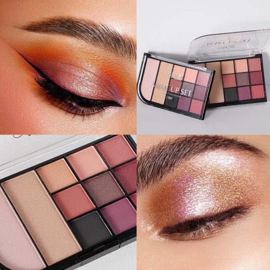 New Makeup Set Palette Eyeshadow & Highlighter - 11 Colors New Makeup Set Palette Eyeshadow & Highlighter - 11 Colors
