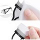 Hermania Eyelash Separator Comb Mascara Declumper Eye Tool with Cover (Black - Unfoldable) Hermania Eyelash Separator Comb Mascara Declumper Eye Tool with Cover (Black - Unfoldable)