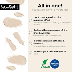 BB Cream 01 Sand - Gosh Copenhagen