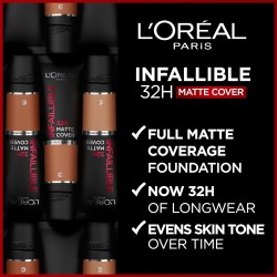 L’Oréal Paris L'Oréal Paris, Infallible Matte Cover 145 Rose Beige