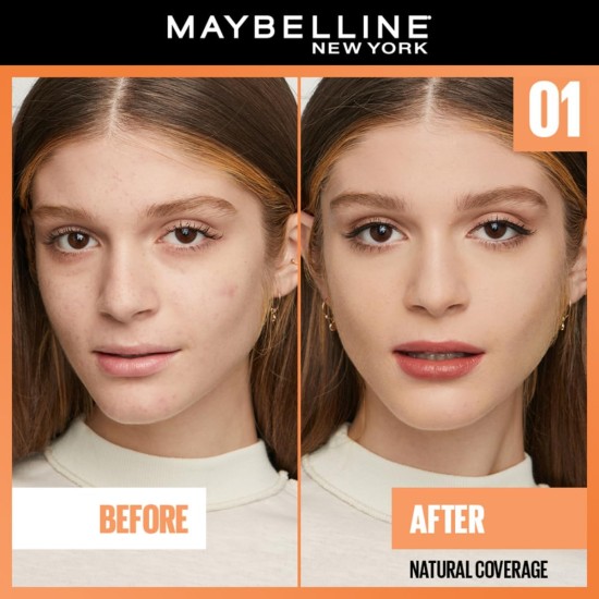 Maybelline New York, Fit Me Fresh Tint SPF 50 with Brightening Vitamin C, 03 Maybelline New York, Fit Me Fresh Tint SPF 50 with Brightening Vitamin C, 03