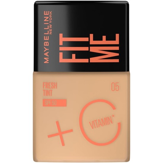 Maybelline New York, Fit Me Fresh Tint SPF 50 with Brightening Vitamin C, 03 Maybelline New York, Fit Me Fresh Tint SPF 50 with Brightening Vitamin C, 03