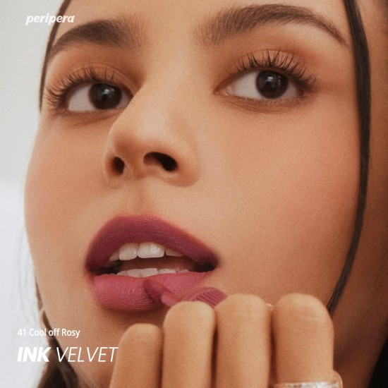 Peripera Ink the Velvet Lip Tint | High Pigment Color, Longwear, Weightless, Not Animal Tested, Gluten-Free, Paraben-Free | #031 WINE NUDE, 0.14 fl oz