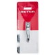 Chromeplated manicure nail clipper with nail file,curved point 34006 Chromeplated manicure nail clipper with nail file,curved point 34006