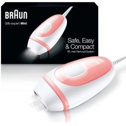 Braun Silk-expert Mini PL1014 IPL for Body & Face, Corded with 2 extras, Venus Smooth Razor, Travel Pouch