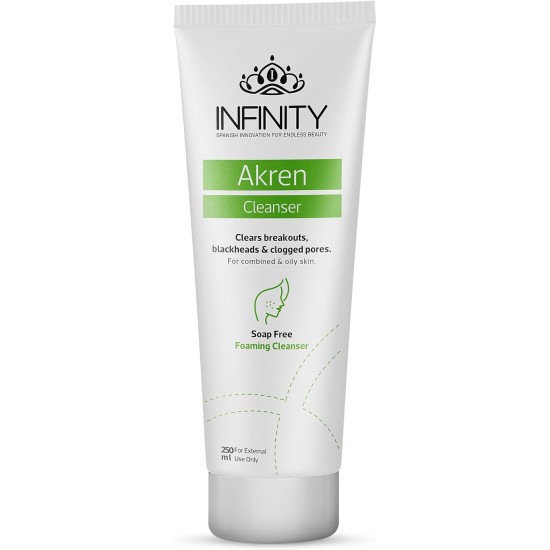 Akren liquid cleanser for combined and oily skin - 250 ml