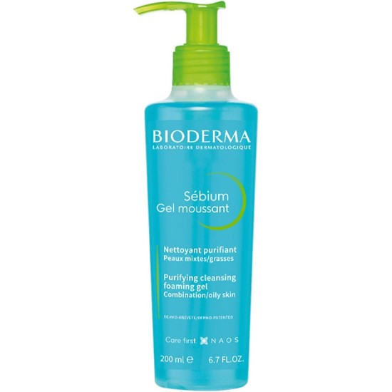 Bioderma Sebium Purifying Foaming Gel, 200 ml