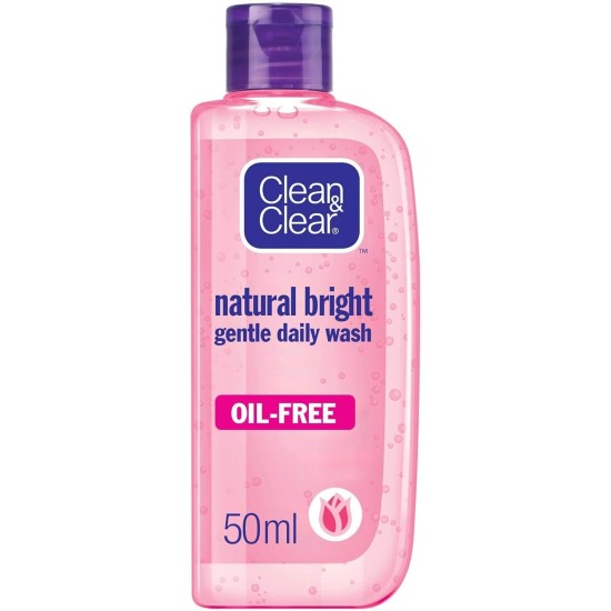 CLEAN & CLEAR, Daily Facial Wash, Natural Bright, 100ml