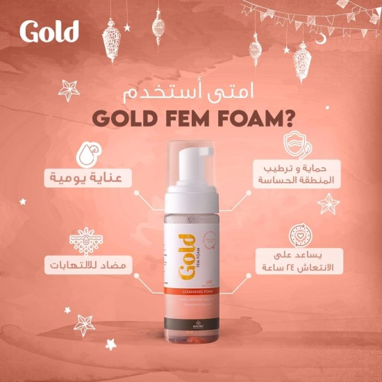 Gold Cleansing Fem Foam 150 ml