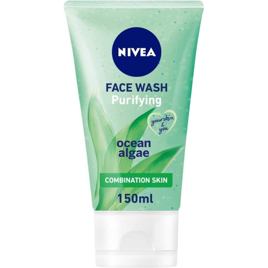 NIVEA Face Wash Cleanser, Purifying Cleansing, Combination Skin, 150ml