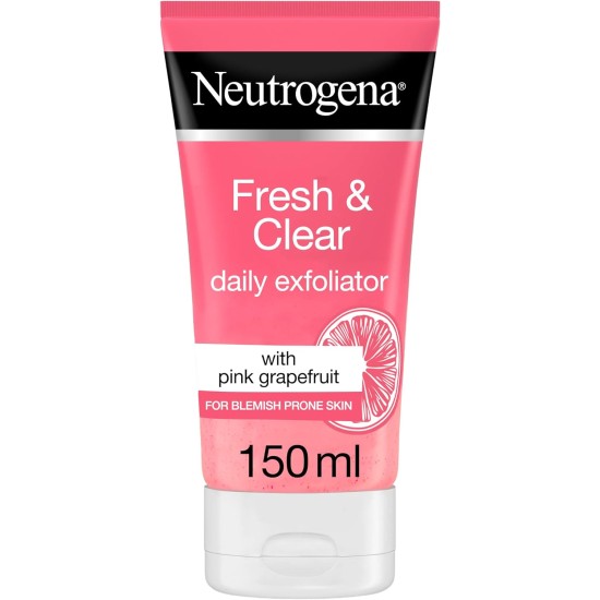 Neutrogena, Facial Scrub, Visibly Clear, Pink Grapefruit, 150ml