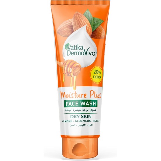 Vatika Dermoviva Oil Control Face Wash 150ml + 35ml | Purifying Green Tea | For Oily Skin